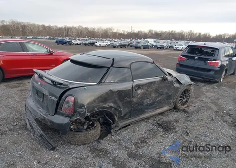 2013 Mini Coupe Cooper S z USA, uszkodzony, nr VIN WMWSX3C54DT466335